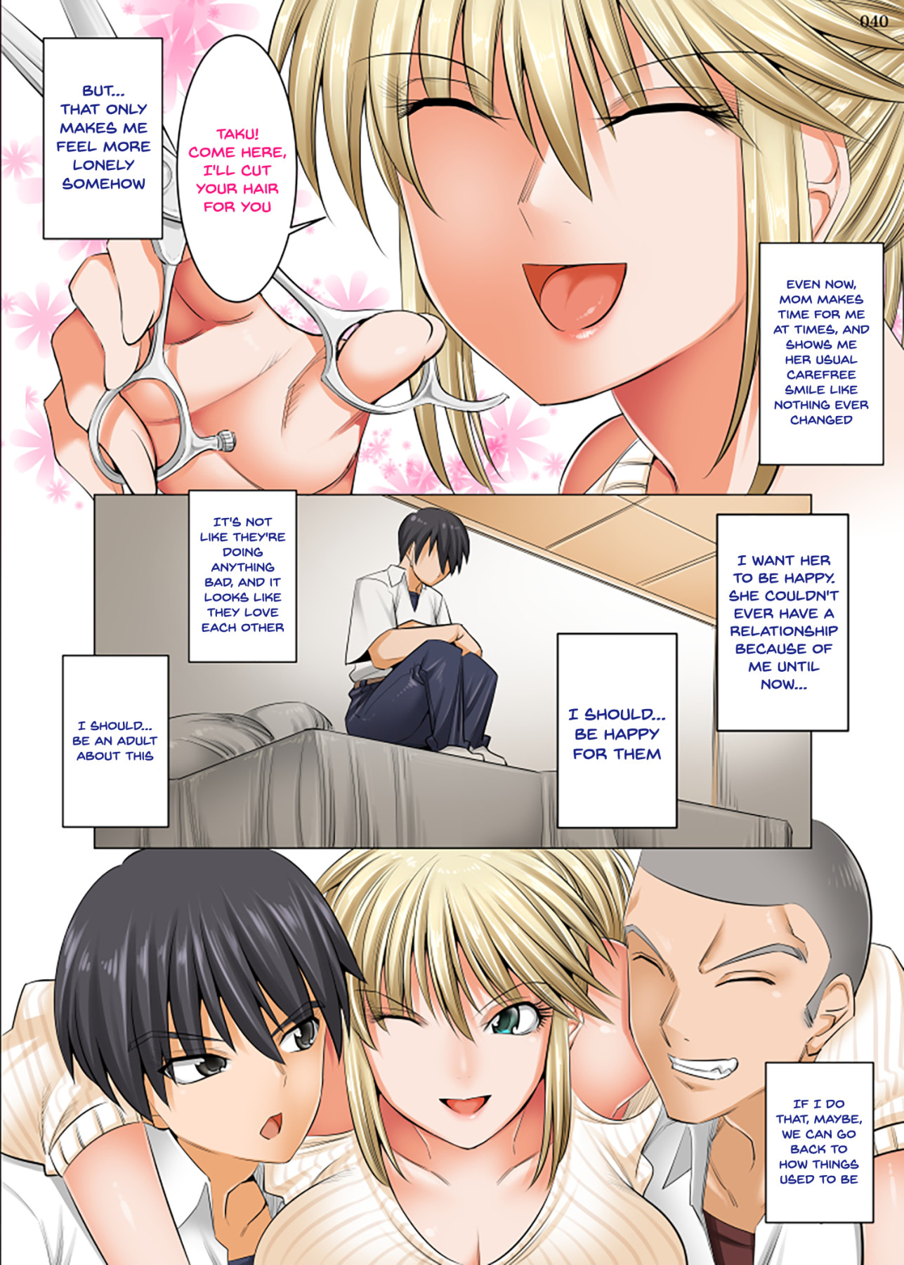 Hentai Manga Comic-What's So Good About My Mom!? This Old Lady Really Wants It LOL-Read-39